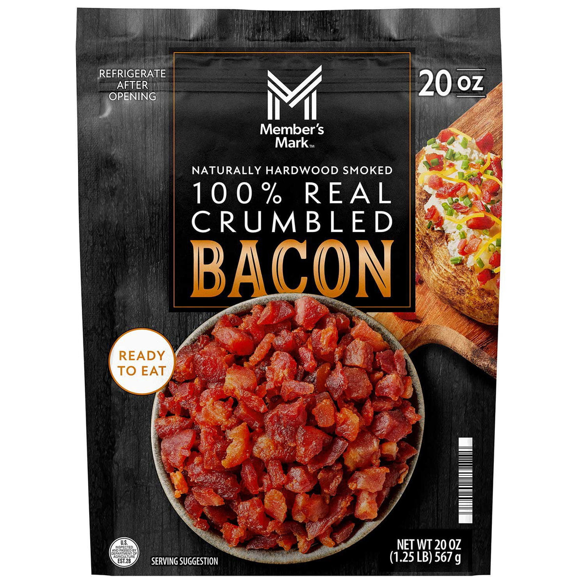 미국직구 멤버스마크 567g / Member's Mark Real Crumbled Bacon, 567g 1
