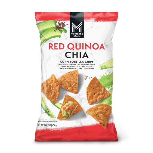 미국직구 멤버스마크 454g / Member's Mark Red Quinoa Chia Corn Tortilla Chips, 454g 1