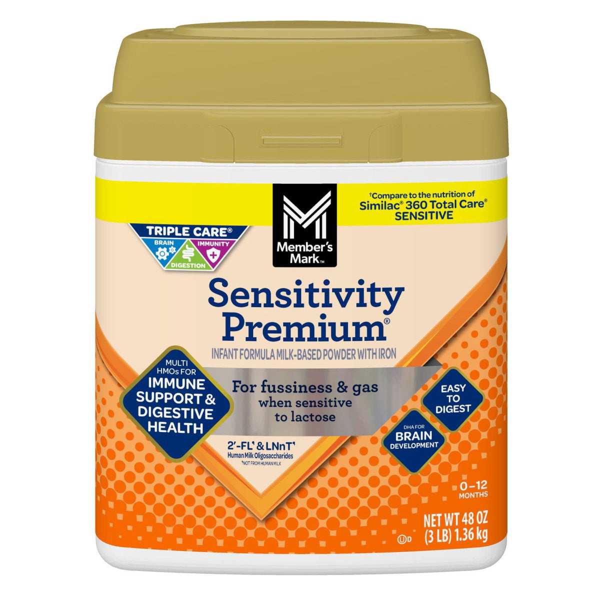 미국직구 멤버스마크 1.4kg / Member's Mark Sensitivity Premium Baby Formula, 1.4kg 1