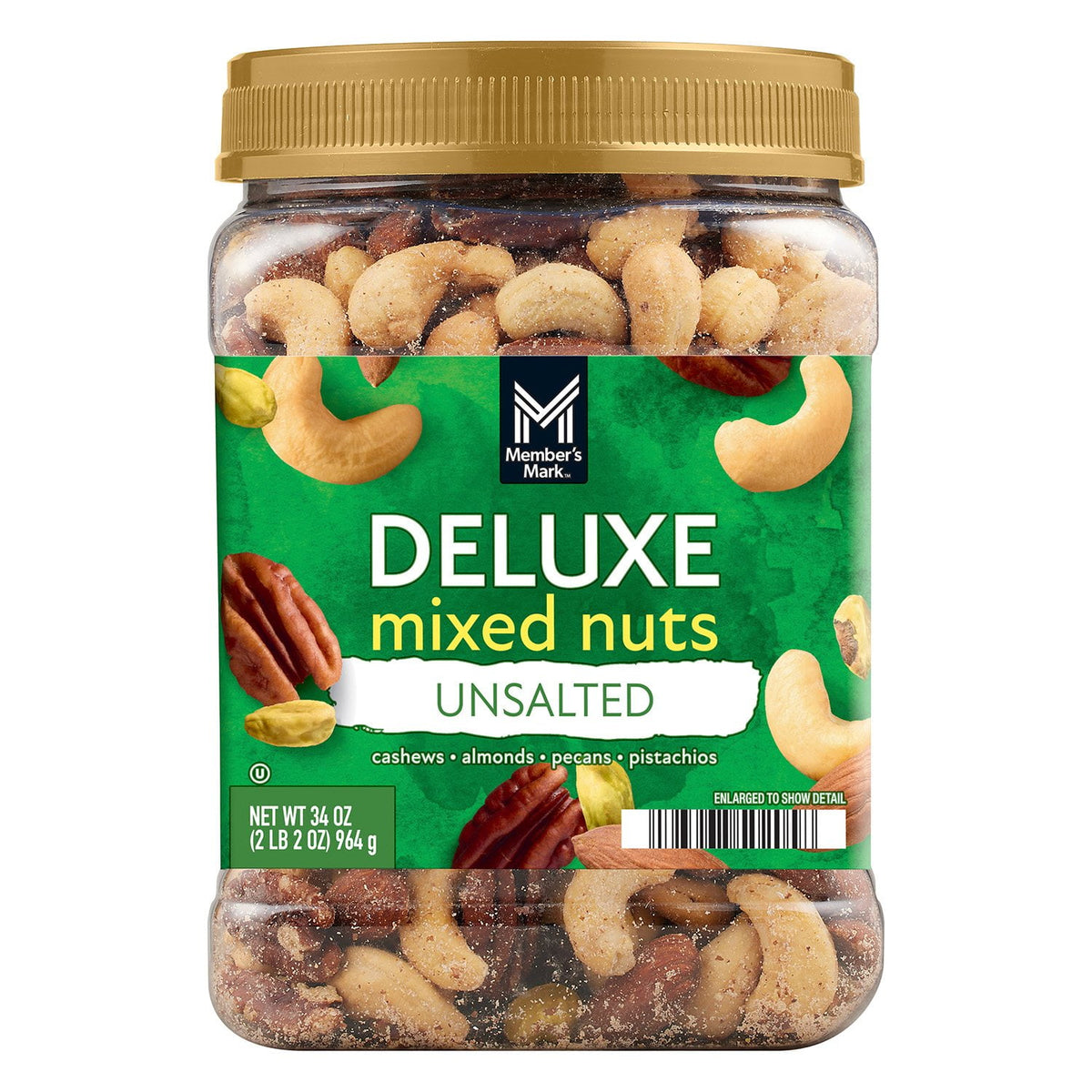 미국직구 멤버스마크 견과 964g / Member's Mark Unsalted Deluxe Mixed Nuts, 964g 1