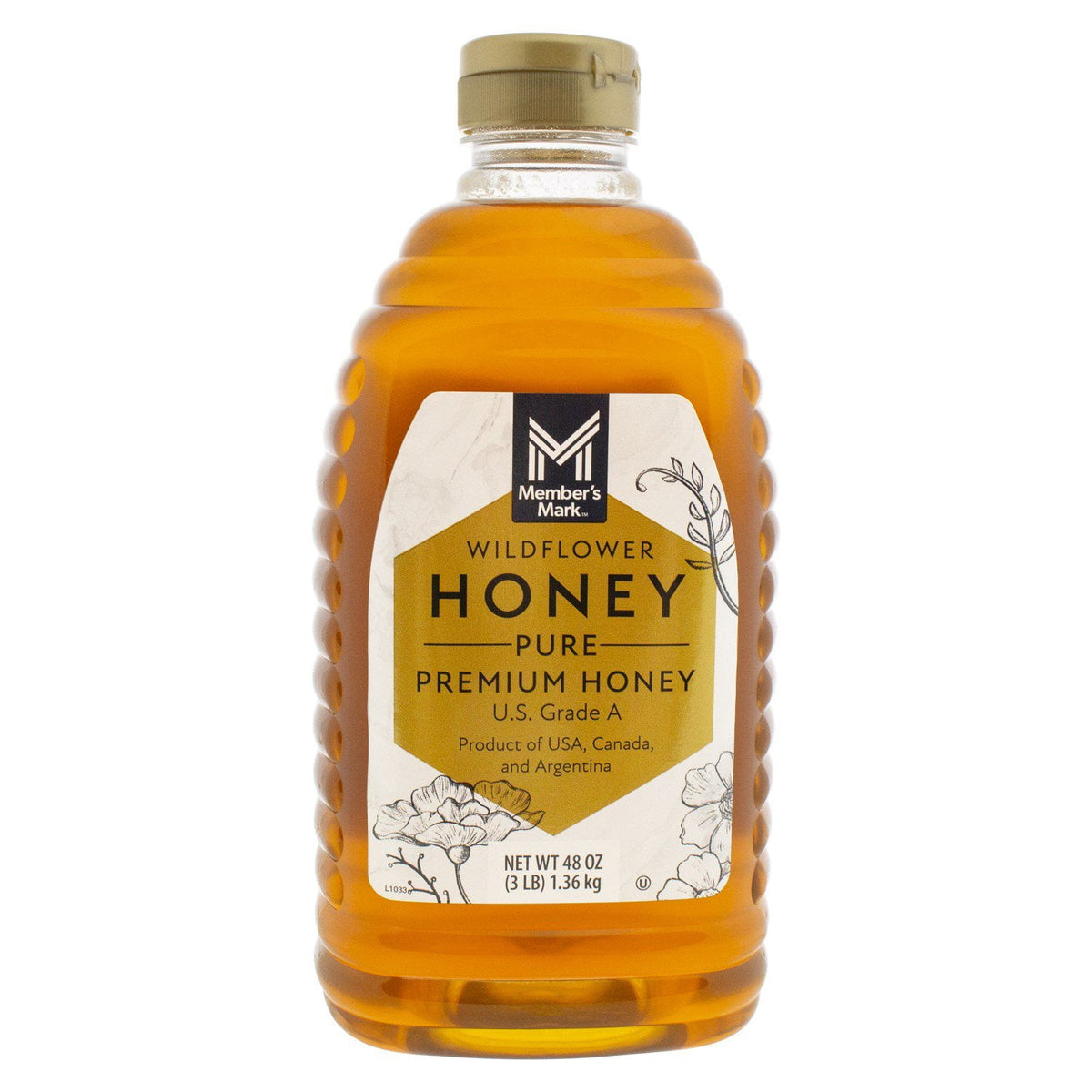 미국직구 Member s Mark 1.4kg / Member’s Mark Wildflower Pure Premium Honey, 1.4kg 1