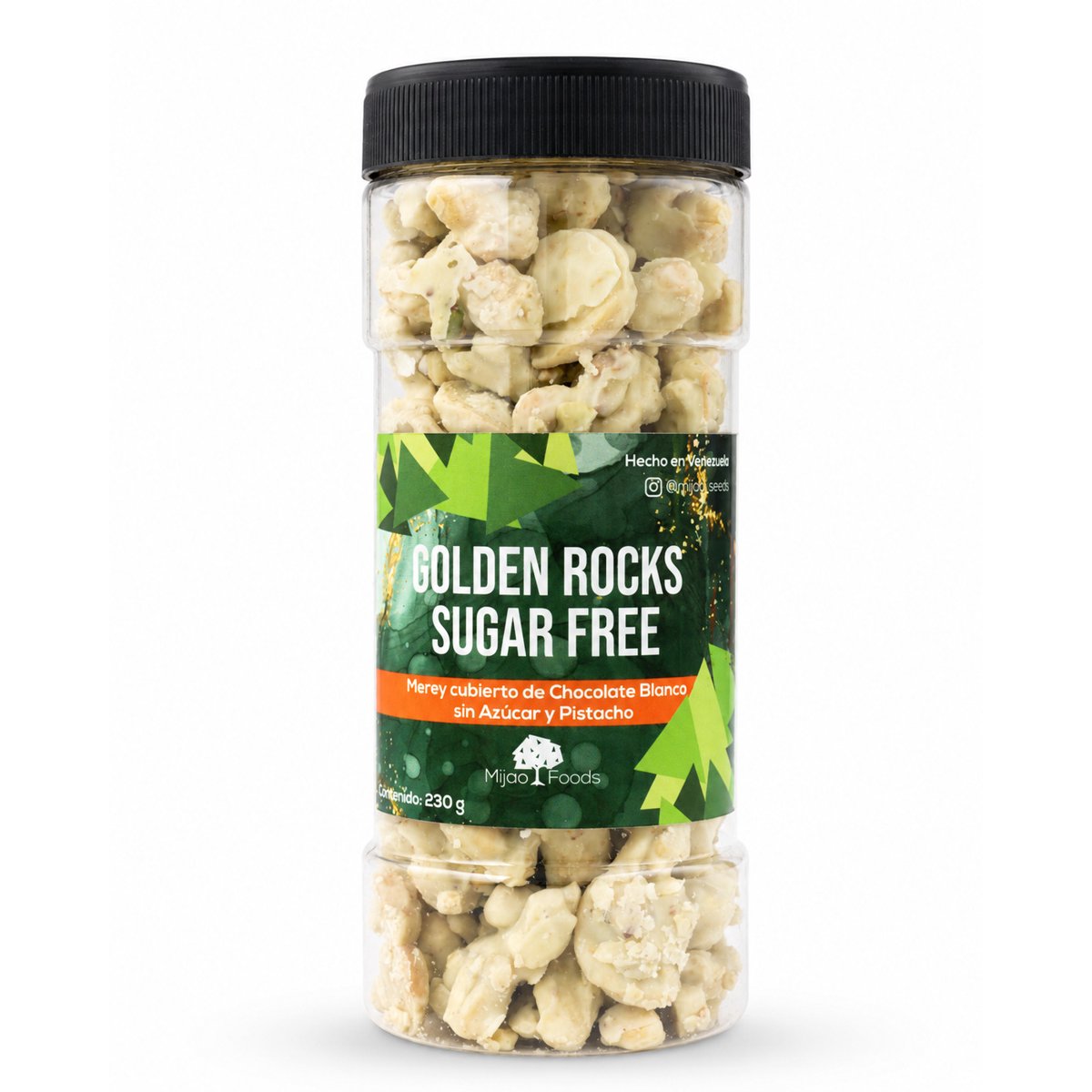 미국직구 Mijao Seeds Golden 초콜릿 230g / Mijao Seeds Golden Rocks White Chocolate Pistachio Cashews 230g 1
