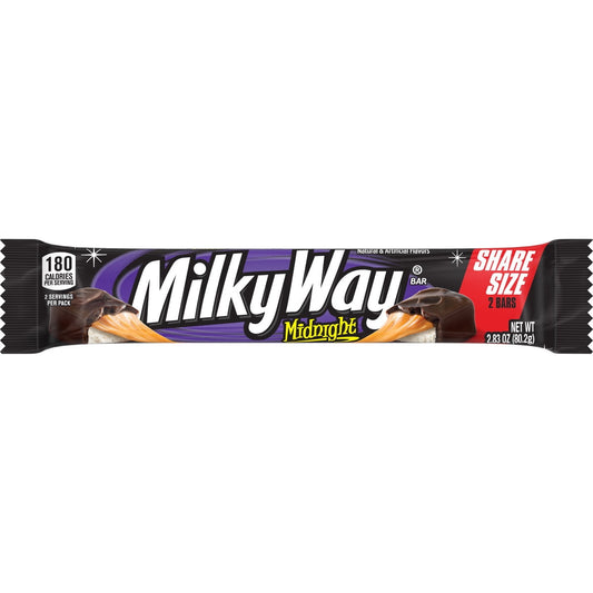 미국직구 Milky Way 초콜릿 80g 2팩 / Milky Way Candy Midnight Dark Chocolate Bar, Share Size - 80g, 2 Pack 1