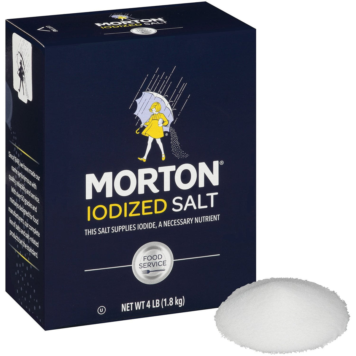 미국직구 Morton Iodized Salt 1.8kg / Morton Iodized Salt, 1.8kg 1