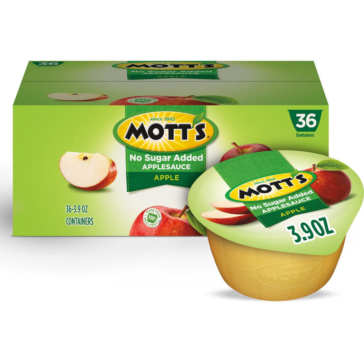 미국직구 Mott's 111g 36팩 / Mott's Natural Applesauce, 111g, 36 ct. 1