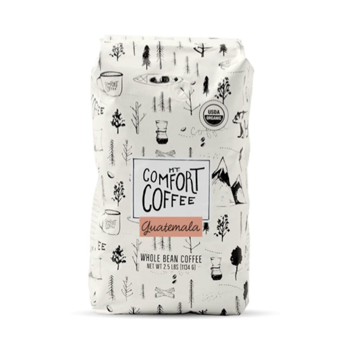미국직구 Mt. Comfort 커피 1.1kg / Mt. Comfort Coffee Organic Guatemala Medium Roast Whole Bean, 1.1kg 1