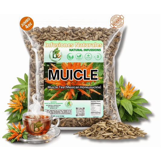 미국직구 Muicle T 차 113g / Muicle Té (Mexican Honeysuckle Herbal Tea) - 113g - 100% Natural, Vega 1