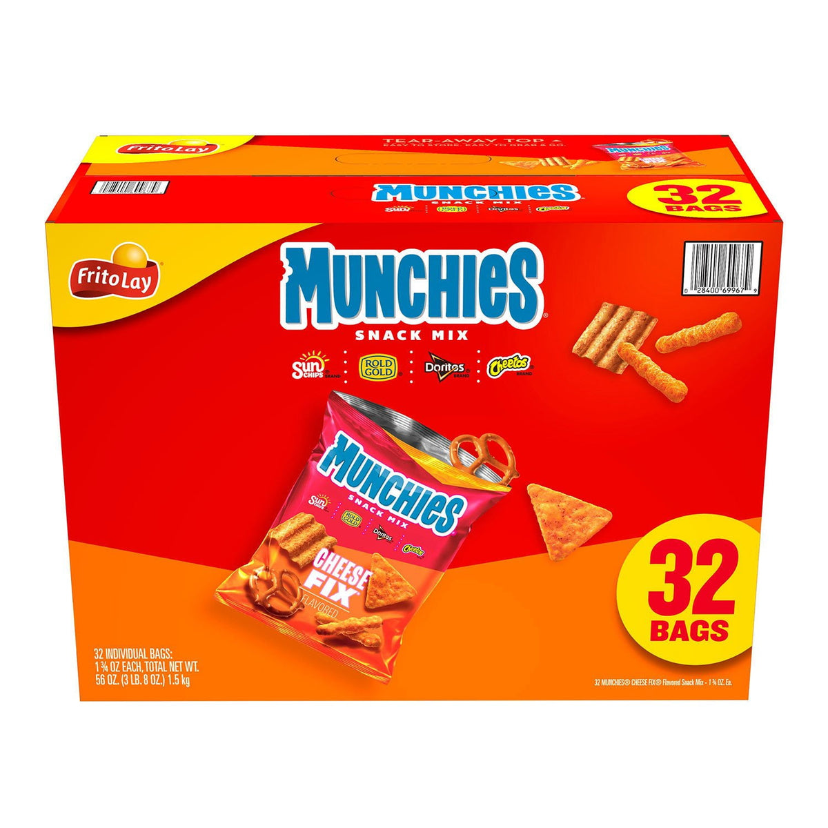 미국직구 Munchies Snack Mix 50g / Munchies Snack Mix Cheese Fix, 50g, 32 pk. 1