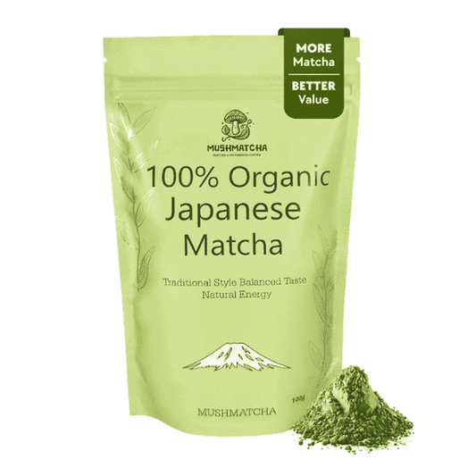 미국직구 MushMatcha Matcha Powder 100g / MushMatcha Matcha Powder Traditional Ceremonial Organic Japanes 1