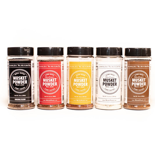 미국직구 Musket Powder Seasoning 283g 5팩 / Musket Powder Seasoning Set, Spice Set for Cooking and Grilli 1