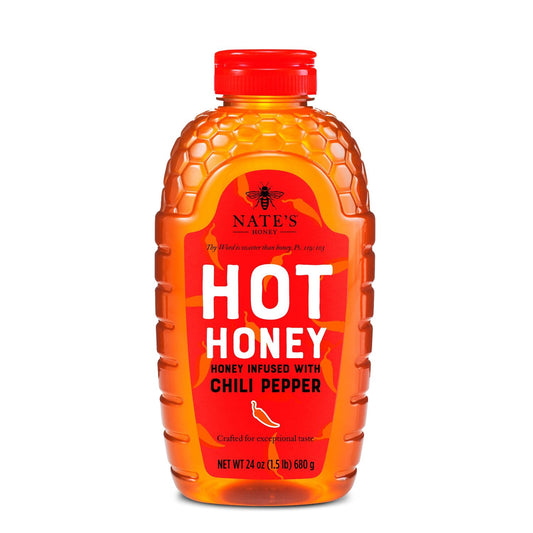 미국직구 Nate's Honey 100% 680g / Nate's Honey 100% Pure Hot Honey with Habanero Chili Peppers, 680g 1