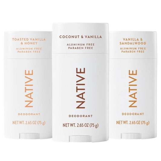 미국직구 Native Deodorant Vanilla 75g 3팩 / Native Deodorant Vanilla Vibes, 75g, 3-pack 1
