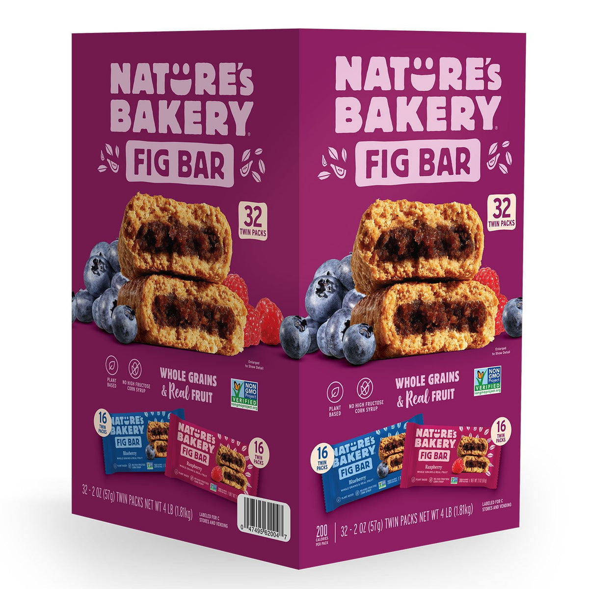 미국직구 Nature's Bakery Fig 57g 32팩 / Nature's Bakery Fig Bars, Variety Pack, 57g, 32 ct. 1