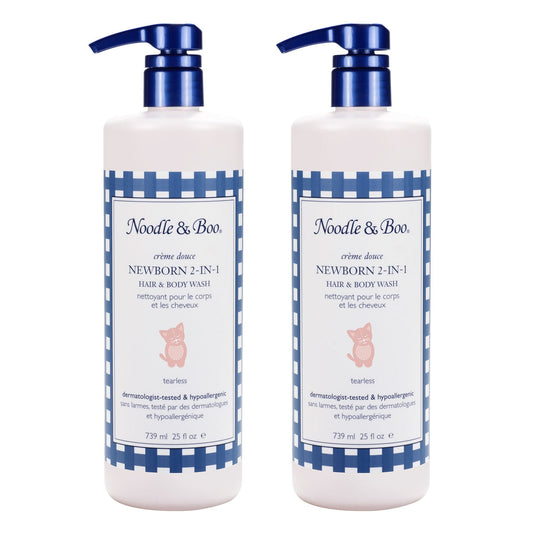 미국직구 Noodle & Boo 739ml 2팩 / Noodle & Boo Newborn 2-in-1 Hair & Body Wash, 739ml, 2-pack 1