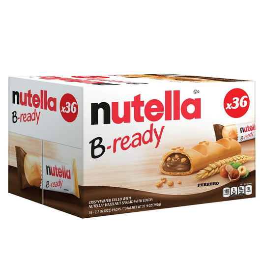 미국직구 Nutella B-Ready Crispy 20g 36팩 / Nutella B-Ready Crispy Wafers, 20g, 36ct 1