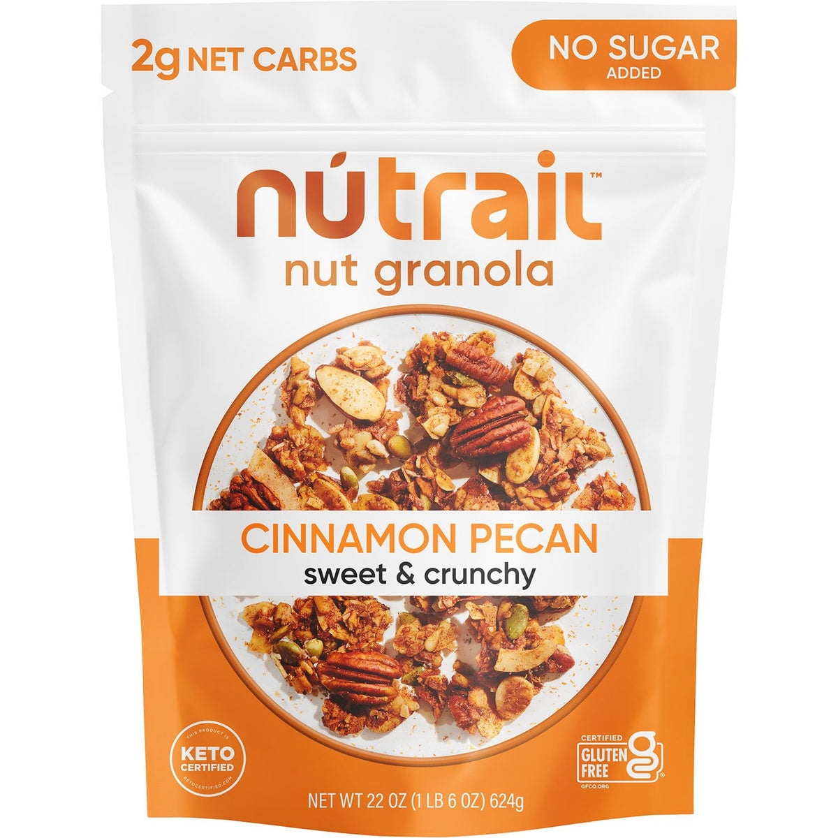 미국직구 NuTrail Low Carb 견과 624g / NuTrail Low Carb Keto Nut Granola, Cinnamon Pecan, 624g 1