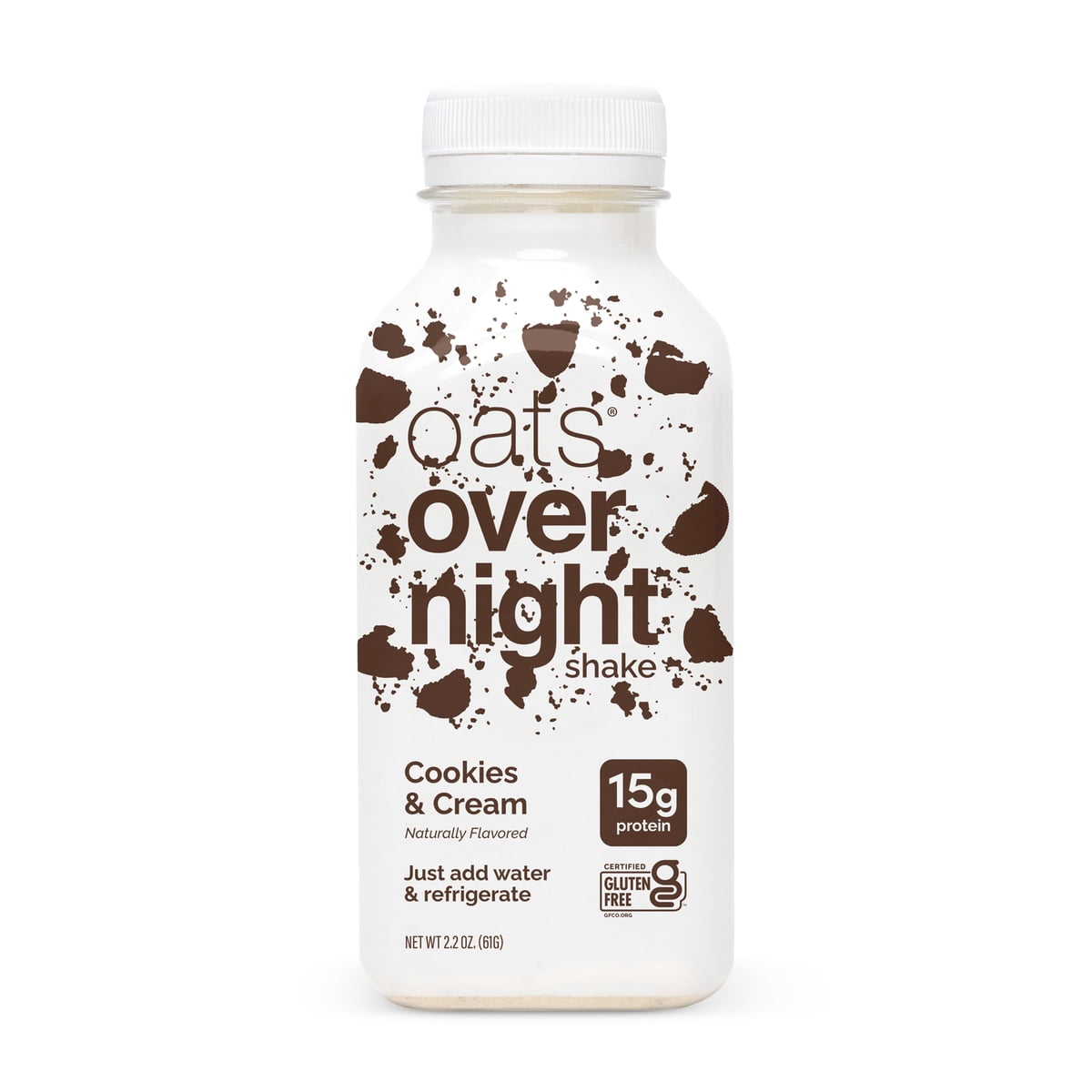 미국직구 Oats Overnight 과자 62g / Oats Overnight Cookies & Cream Protein Overnight Oatmeal Shake, 62g, 1 1