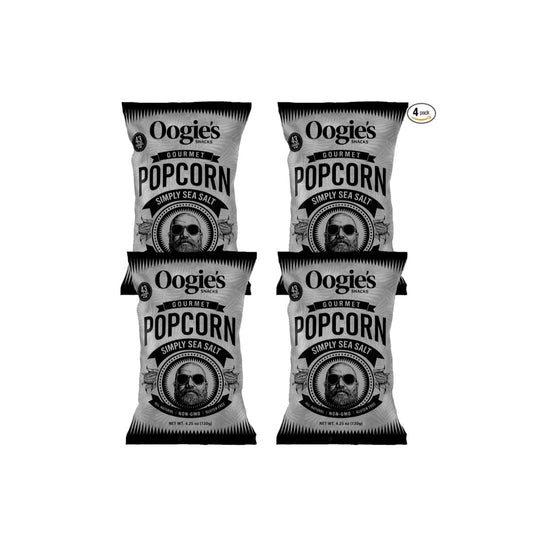 미국직구 Oogie's Snacks Gluten-Free 120g / Oogie's Snacks Gluten-Free Simply Sea Salt Popcorn, 120g Big  1