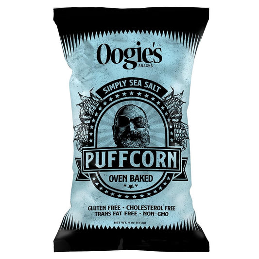 미국직구 Oogie's Snacks Gluten-Free 113g / Oogie's Snacks Gluten-Free Simply Sea Salt Puffcorn, 113g Big 1