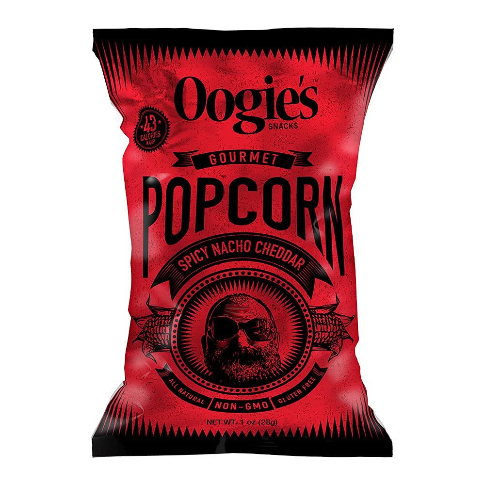 미국직구 Oogie's Snacks Gluten-Free 28g / Oogie's Snacks Gluten-Free Spicy Nacho Cheddar Popcorn, 28g Sn 1