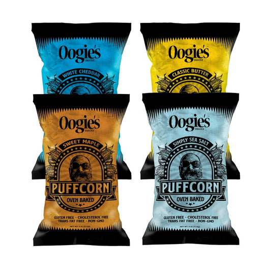미국직구 Oogie's Snacks Gluten-Free 113g / Oogie's Snacks Gluten-Free Variety Pack Puffcorn, 113g Big Ba 1