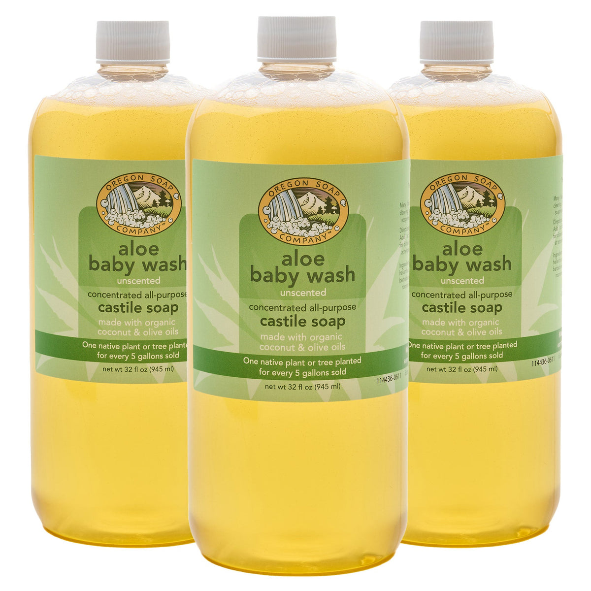 미국직구 Oregon Soap Company 946ml 3팩 / Oregon Soap Company Organic Castile Soap, 946ml, 3-Pack 1
