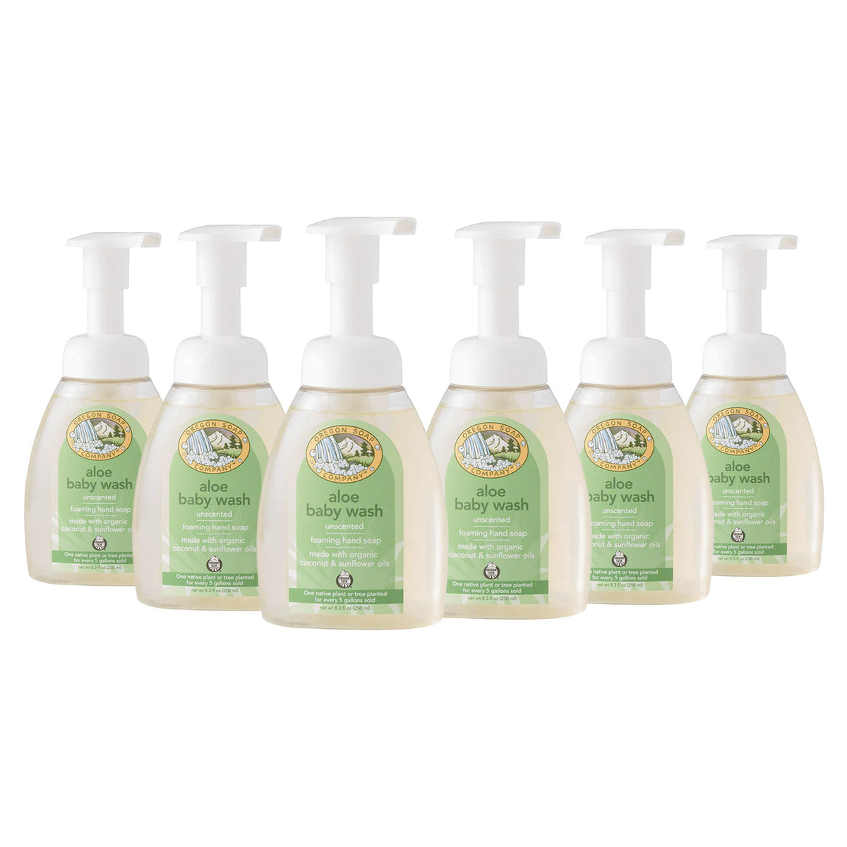미국직구 Oregon Soap Company 245ml 6팩 / Oregon Soap Company Organic Foaming Soap, 245ml, 6-pack 1