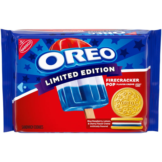 미국직구 OREO Firecracker Pop 과자 325g / OREO Firecracker Pop Sandwich Cookies, Limited Edition, 325g 1