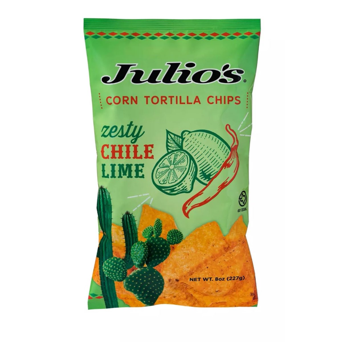 미국직구 227g 12팩 / (Pack Of 12) Julio's Chip Tortilla Chile Lime 227g 1