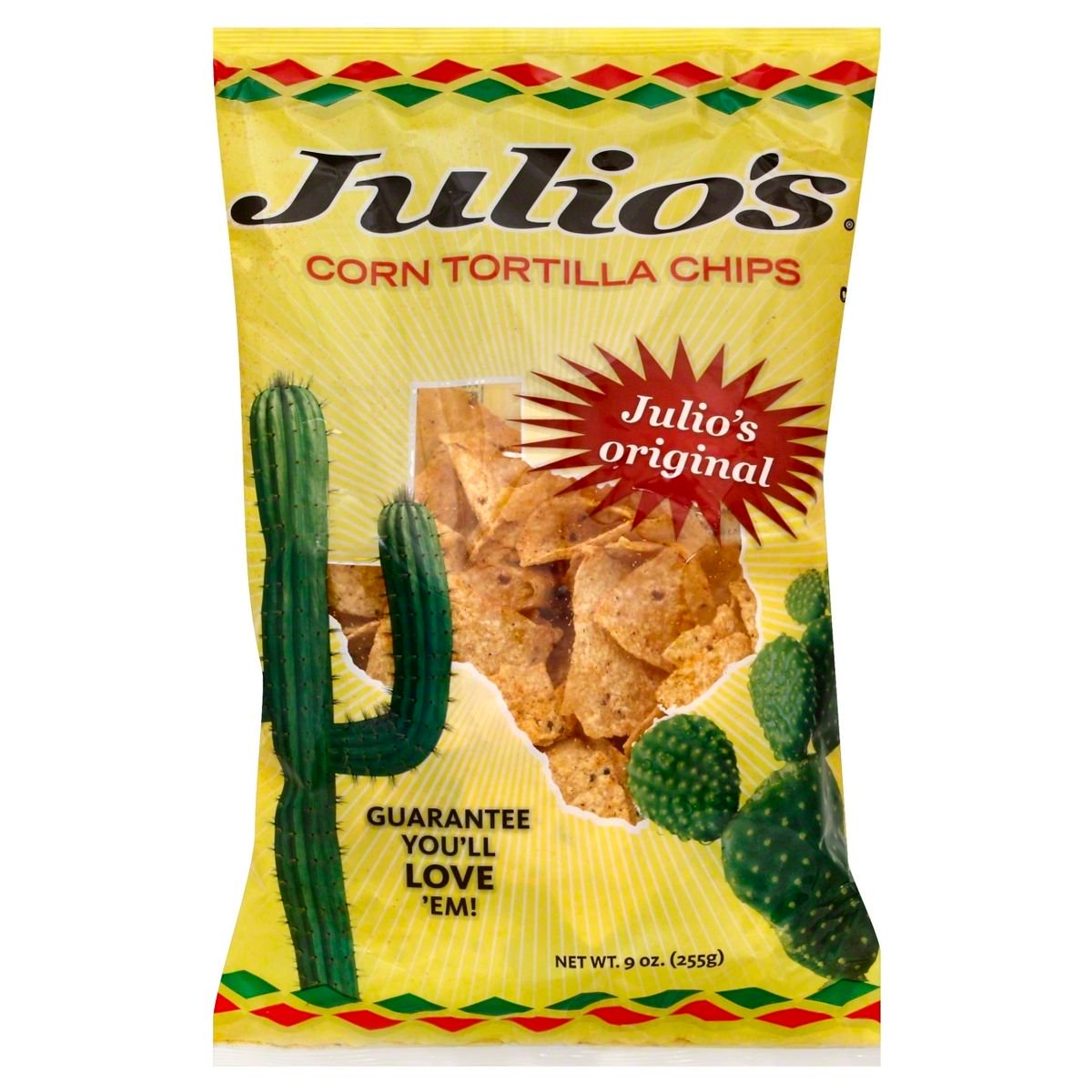 미국직구 255g 12팩 / (Pack Of 12) Julios Chips Tortilla Sea Salt 255g 1