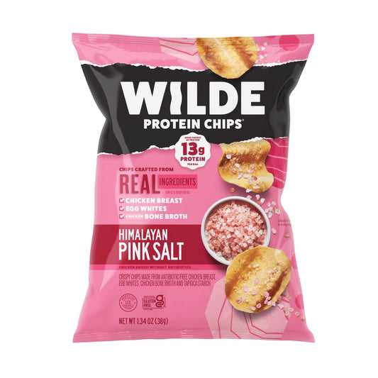 미국직구 38g 16팩 / (Pack Of 16) Wilde Snacks Chips Protein Himalayan Pnk Salt 38g 1
