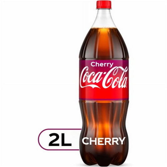 미국직구 Pack of 2팩 / Pack of 2 - Coca-Cola Cherry Soda Bottle 2 liter x2 Bundle 1