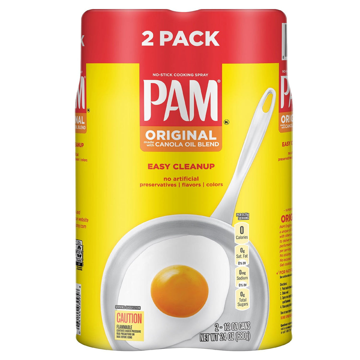 미국직구 PAM 355ml / PAM Original Cooking Spray, 355ml, 2 pk. 1
