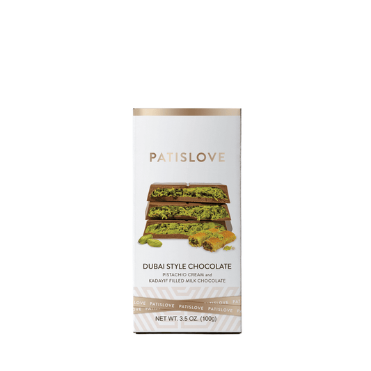 미국직구 Patislove Dubai Style 초콜릿 99g / Patislove Dubai Style Milk Chocolate Bar with Pistachio Cream a 1