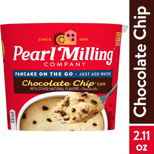미국직구 Pearl Milling Company 초콜릿 60g / Pearl Milling Company Chocolate Chip Pancake on the Go Mix 60g 1