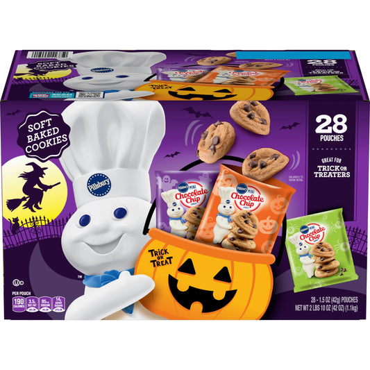 미국직구 Pillsbury Soft Baked 초콜릿 43g / Pillsbury Soft Baked Mini Chocolate Chip Cookies, 43g, 28 pk. 1
