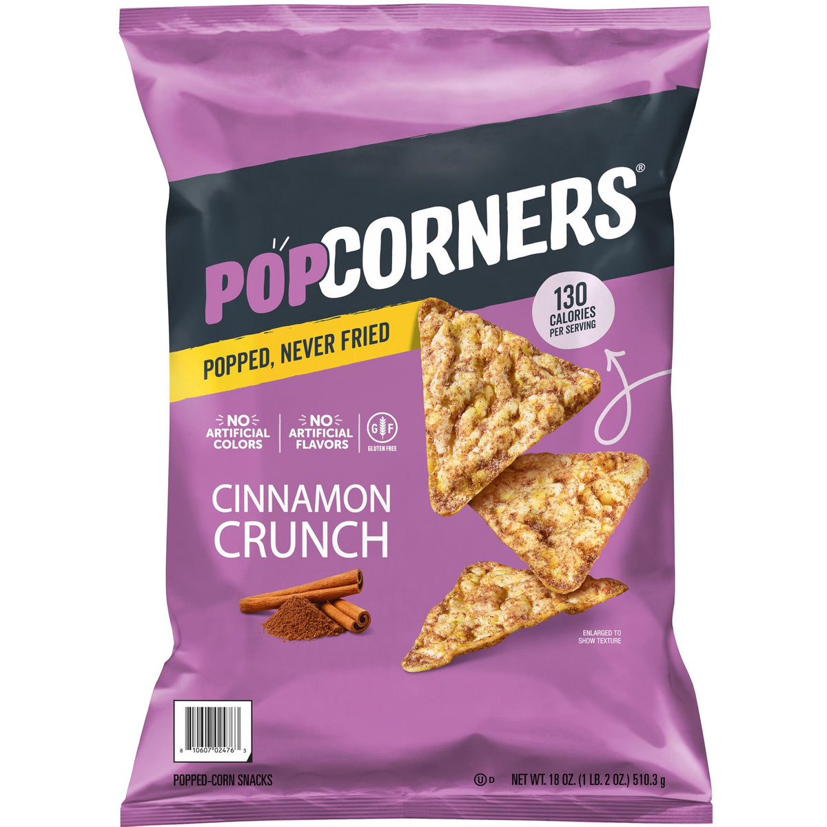 미국직구 PopCorners Cinnamon Crunch 510g / PopCorners Cinnamon Crunch Popped-Corn Snack, 510g 1