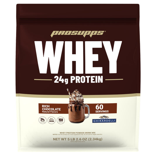 미국직구 ProSupps 초콜릿 24g / ProSupps 24g Whey Protein Powder Made with Ghirardelli Cocoa, Rich Cho 1