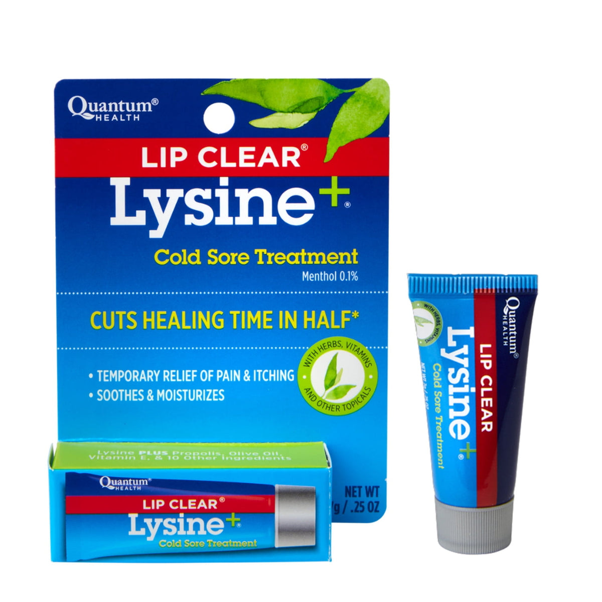 미국직구 Quantum Health Lip 7g / Quantum Health Lip Clear Lysine+ Cold Sore Ointment, 7g 1