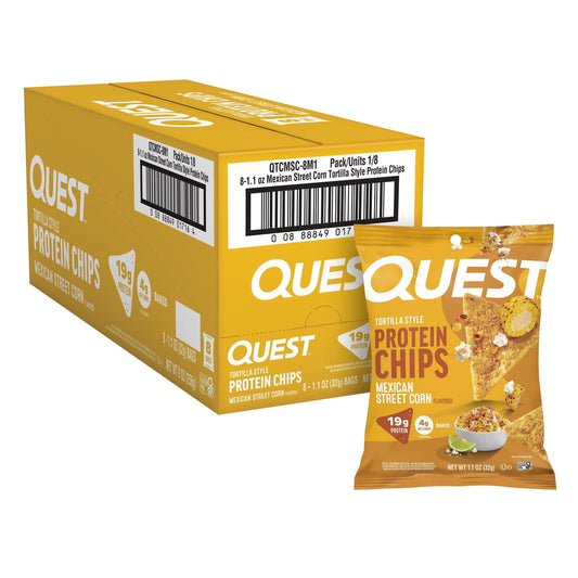 미국직구 QuestTM Mexican Street 2팩 / QuestTM Mexican Street Corn Flavored Tortilla Style Protein Chips,  1