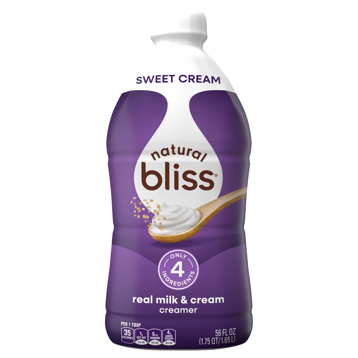 미국직구 Coffee mate Natural Bliss Liquid Coffee Creamer, Sweet Cream, 56 fl oz