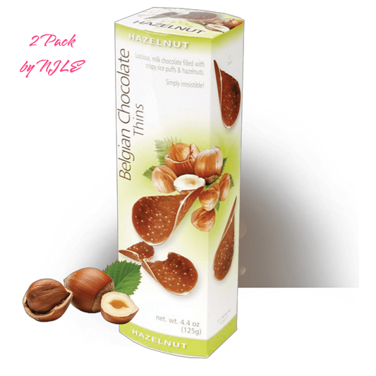 미국직구 Royal Belgian 초콜릿 125g 2팩 / Royal Belgian Chocolate Thins Hazelnut 125g NEW -2 Pack 1