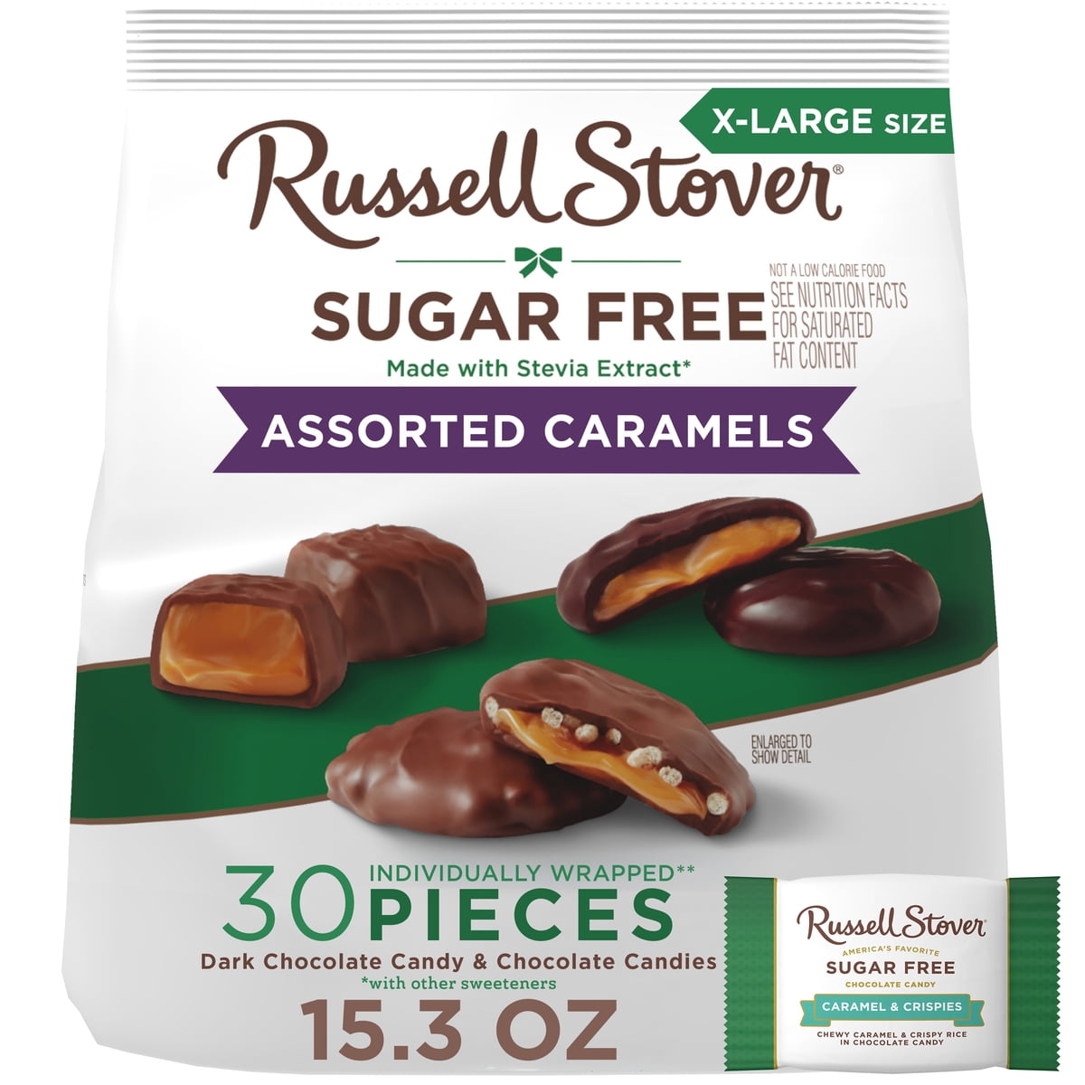 미국직구 RUSSELL STOVER Sugar 초콜릿 434g / RUSSELL STOVER Sugar Free Assorted Caramels in Chocolate Candy, 1