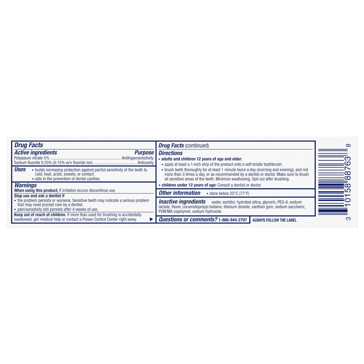 SENSODYNE PRONAMEL 8
