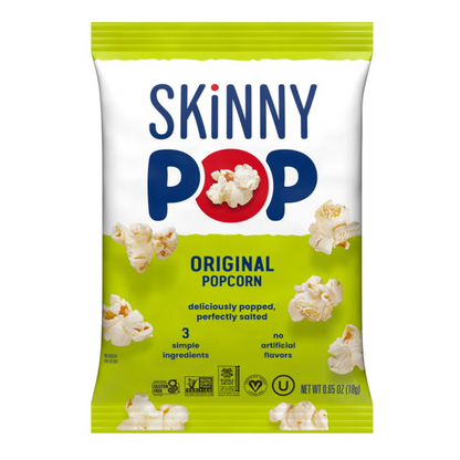 미국직구 스키니팝 팝콘 18g 28개입 / SkinnyPop Popcorn 0.65 oz (18g), 28 Count