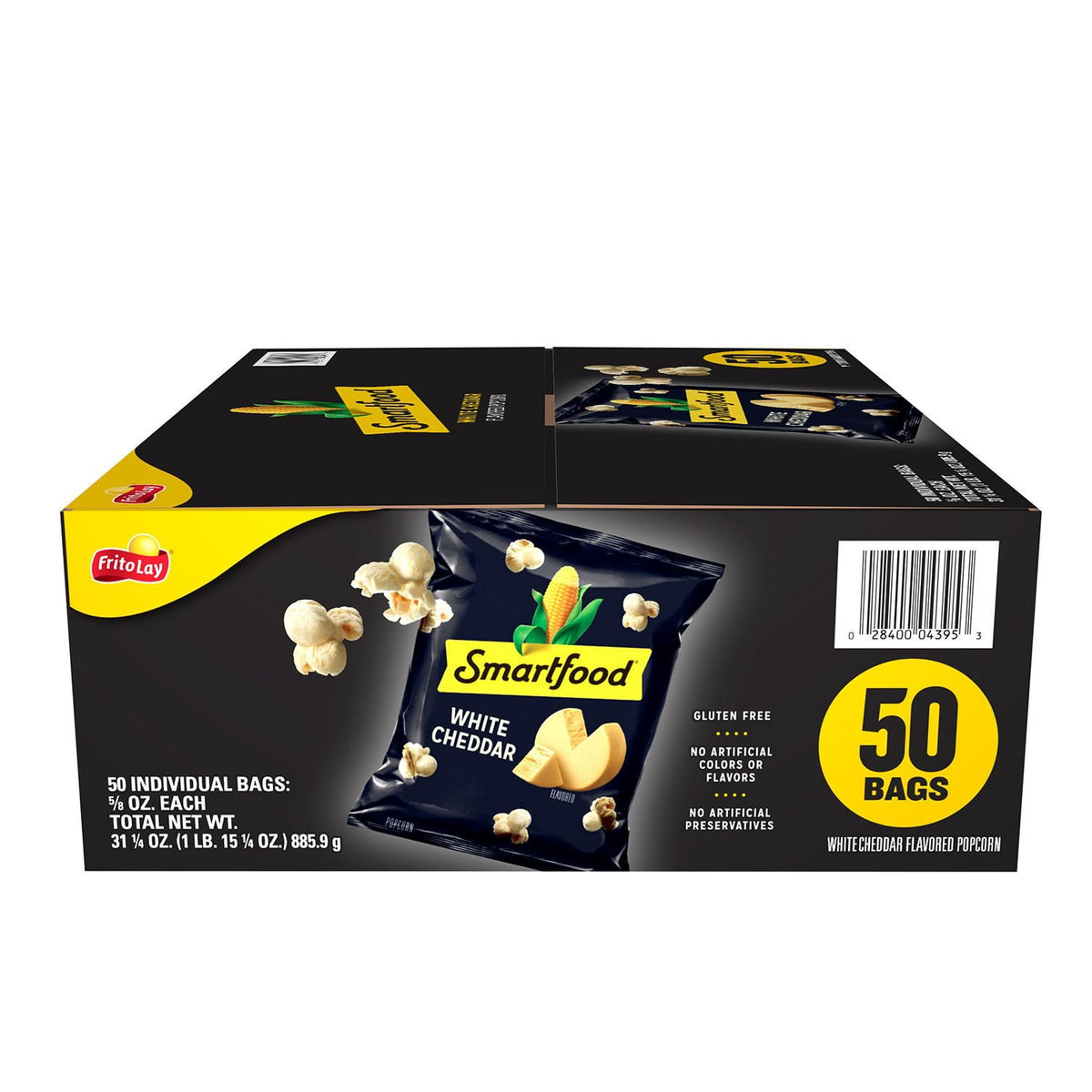 미국직구 Smartfood 18g / Smartfood White Cheddar Cheese Popcorn, 18g, 50 pk. 1