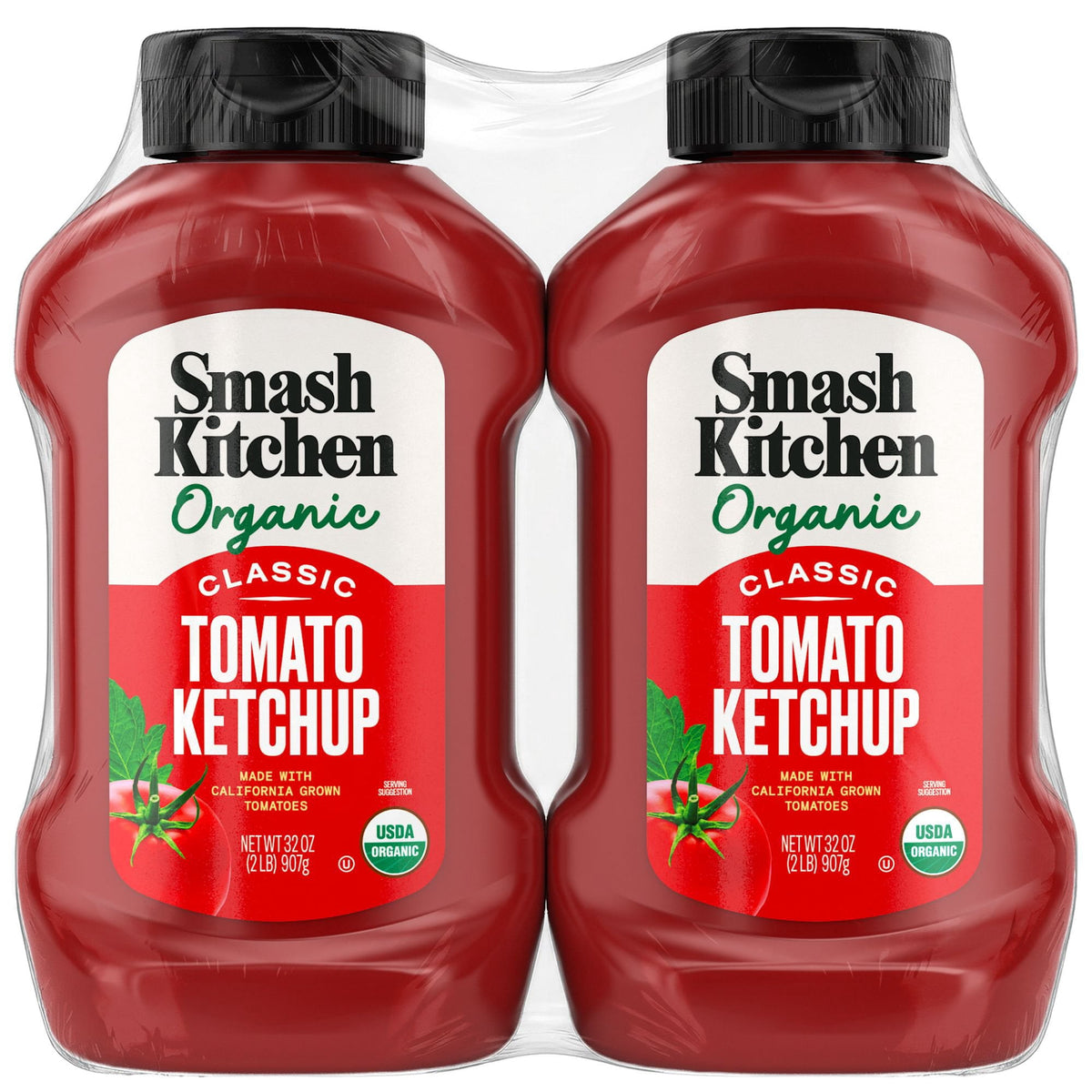 미국직구 Smash Kitchen USDA 907g / Smash Kitchen USDA Organic Tomato Ketchup, 907g, 2 pk. 1