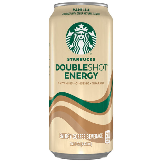 미국직구 Starbucks Doubleshot Energy 커피 444ml 2팩 / Starbucks Doubleshot Energy Vanilla Coffee with Cow M 1