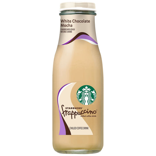 미국직구 Starbucks Frappuccino 초콜릿 405ml 2팩 / Starbucks Frappuccino White Chocolate Mocha Coffee Drink,  1