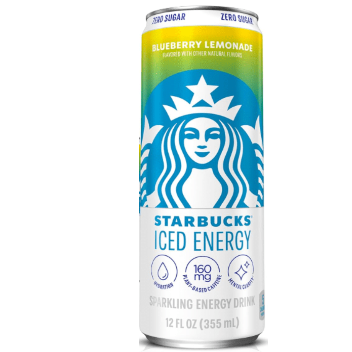 미국직구 Starbucks Iced Energy 355ml 2팩 / Starbucks Iced Energy Blueberry Lemonade 355ml Can, 2 Pack Bun 1